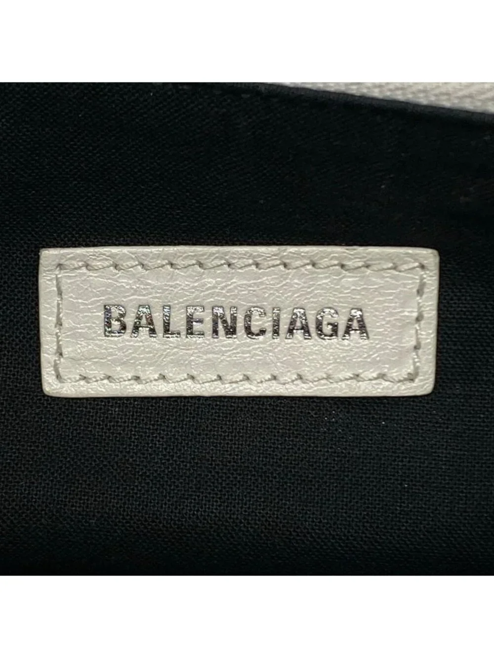 Balenciaga Shoulder Bag le Cagole XS White Leather - Picture 8 of 15
